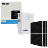 Ecco 3.5 KVA MPPT 100A Svolt 2.71 KwH Lithium (25A) 3X 460W Mono Solar Panels Combo Kit - Solar Warehouse SA