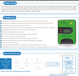 Ecco 40A MPPT Solar Charge Controller 12/24V TD2410 - Solar Warehouse SA