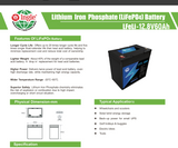 12.8v 60ah Ingle Lithium Battery - Solar Warehouse SA