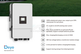 Deye 12Kw Three Phase Hybrid Inverter SUN-12K-SG05 LP3-EU-SM2 (PRE-ORDER)