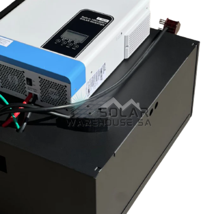 Ecco 3500VA / 3500W High MPPT Solar Ready Hybrid Inverter Trolley + 2 ...