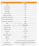 Sinotec 51.2V 100AH 5.1 Kwh Lithium Battery Rack Mount VB5KWH