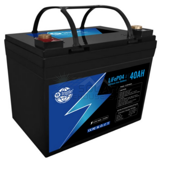 12.8V 40Ah Ingle Lithium Battery