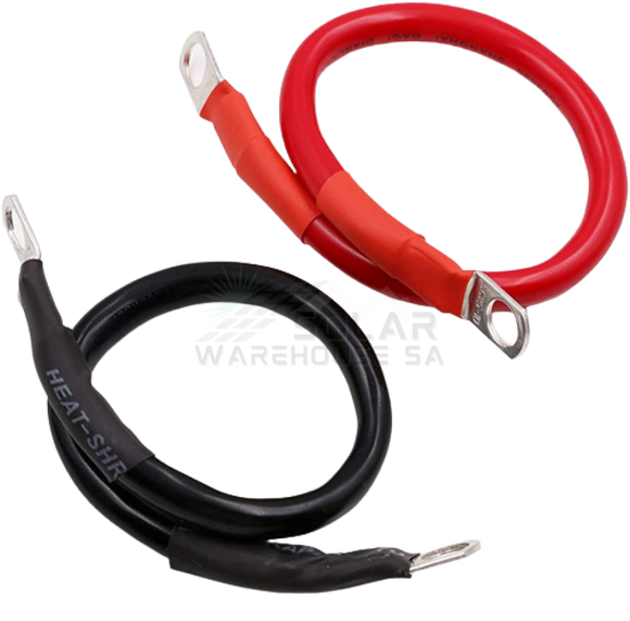 25Mm Dc Copper Cable For Inverter/Battery Connections With Lugs -