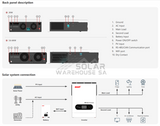 3Kva Must 3000 Watt Dyness 2.56 Kwh Lithium Battery 3X 560W Mono Solar Panels Combo Kit