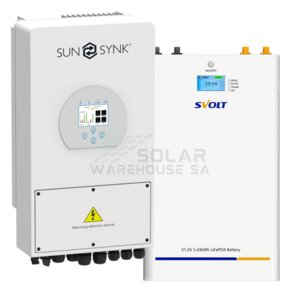 Load Shedding Inverter Hybrid Inverter Combos | Solar Warehouse SA