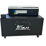 5000W Growatt Solar Ready Hybrid Inverter Trolley 5.12 Kwh Shoto Lithium Battery + Wifi