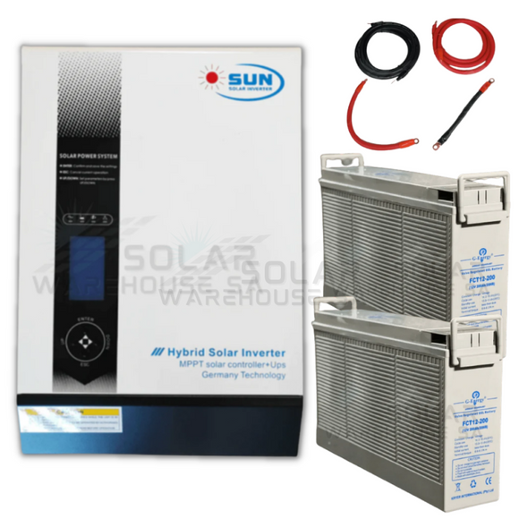 Load Shedding Inverter Hybrid Inverter Combos | Solar Warehouse SA