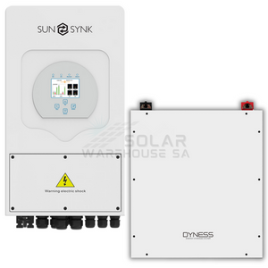 5.5Kva Sunsynk Load Shedding Dyness 4.8 Kwh Combo Backup Power Kit