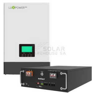 5Kw Mppt Luxpower Load Shedding Svolt 5.09Kwh Combo Backup Power Kit