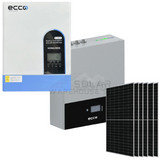 6.2Kva/6200W Ecco Mppt Combo 5.12 Kwh Ah Battery 6X 360W Mono Solar Panels Inverter