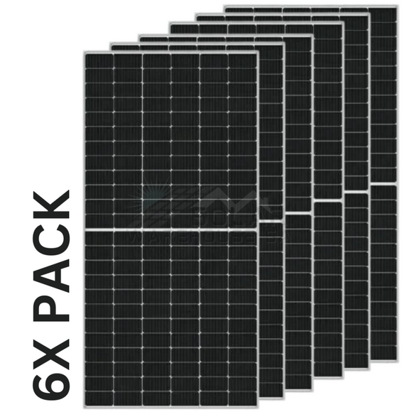 600W Mono Double Glass Bifacial Solar Panel Conderenergy Gjm-600W (6 Pack)