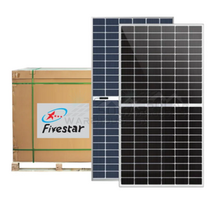 650W Fivestar Mono Double Glass Bifacial Solar Panel