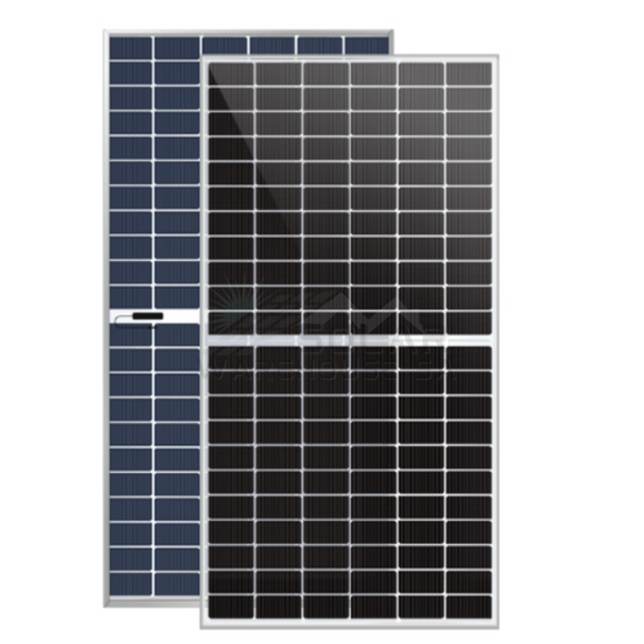 650W Mono Double Glass Bifacial Solar Panel Fivestar