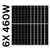 Megatron 460w Mono Solar Panel Mono (6X PACK)
