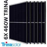 5KW MPPT Growatt Dyness 5.12 Lithium Battery Combo Backup Power Kit 6x Solar 460w Solar Panels Mono - Solar Warehouse SA