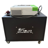 Ecco 3500VA / 3500W Solar Ready MPPT Hybrid Inverter Trolley 2x 120AH Deep Cycle Gel Battery
