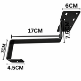 Roof Tile Truss Solar Panel Mounting Brackets Black Powder Coated - Solar Warehouse SA