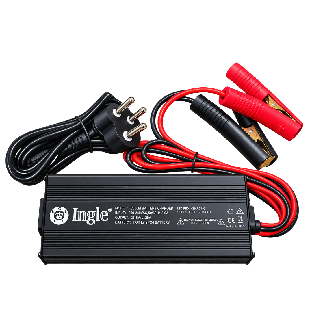 Solar Notes Ingle Lithium 12v 20A Battery Charger M600 | Solar Warehouse SA