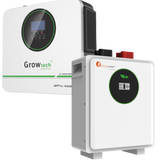 Growtech 3.6KW 3600W MPPT 100 AH 2.56 Felicity Lithium Combo Kit