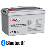 12.8v 100AH 1.28 Kwh Gelato Lithium Battery+Bluetooth LP15-12100 - Solar Warehouse SA
