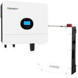 6KW MPPT Growatt Dyness 5.12 Lithium Battery Combo Backup Power Kit