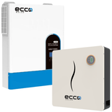 11KVA MPPT Pure Sine Wave Load shedding Combo Ecco 5.12 KWH AH Battery