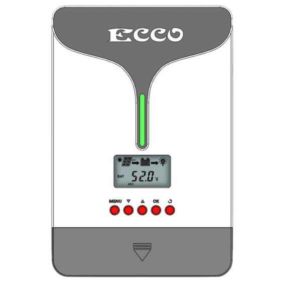Ecco 100A MPPT Solar Charge Controller 12/24/48V TD41020F - Solar Warehouse SA