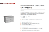 12.8v 100AH 1.28 Kwh Gelato Lithium Battery+Bluetooth - Solar Warehouse SA