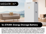 Megatron 16.07 kWh LV Lithium Battery IP 20 51.2V THS16