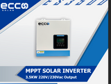 Ecco 3.5 KVA MPPT 100A Svolt 2.71 KwH Lithium (25A) 3X 460W Mono Solar Panels Combo Kit - Solar Warehouse SA