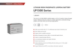 12.8v 100AH 1.28 Kwh Gelato Lithium Battery+Bluetooth LP15-12100 - Solar Warehouse SA