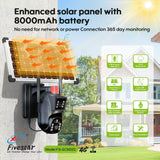 Fivestar SCM002 WiFi 8MP Solar Water Proof Camera - Solar Warehouse SA