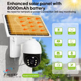 Fivestar SCM004 WiFi 8MP Solar Water Proof Camera - Solar Warehouse SA