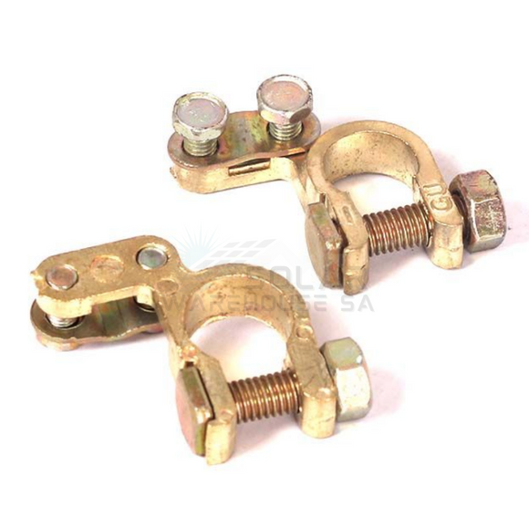 Battery Terminal Set Bronze Plated