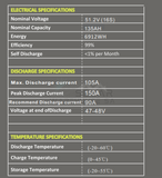 Bsl Battery 51.2V - 135Ah Canbus (7Kwh) Lithium