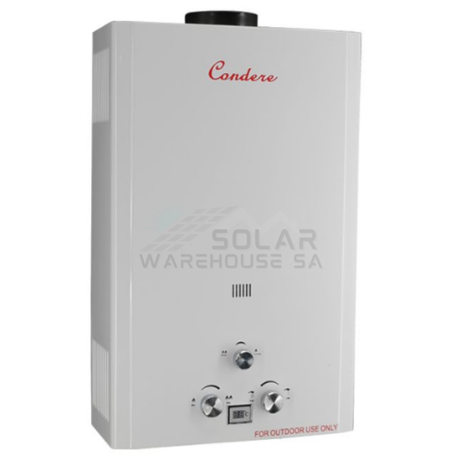 Condere Paper Condere Gas Geyser 20L LQ-4020(HB)– Solar Warehouse SA