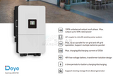 Deye 20Kw Three Phase Hybrid Inverter 48V Lv