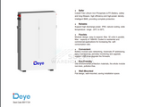 Deye 6.14Kwh Lithium - Ion Battery