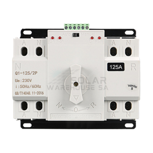 Dual Power Automatic Changeover Switch 125A 2P Pv-Zq3-125/2P