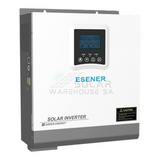 Esener Pure Sine Wave Hybrid Inverter 24V 3Kva 3000 Watt Mppt 60A Maximum 80A 145Vdc