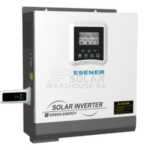 Esener Pure Sine Wave Hybrid Inverter 24V 3Kva 3000 Watt Mppt 60A Maximum 80A 145Vdc