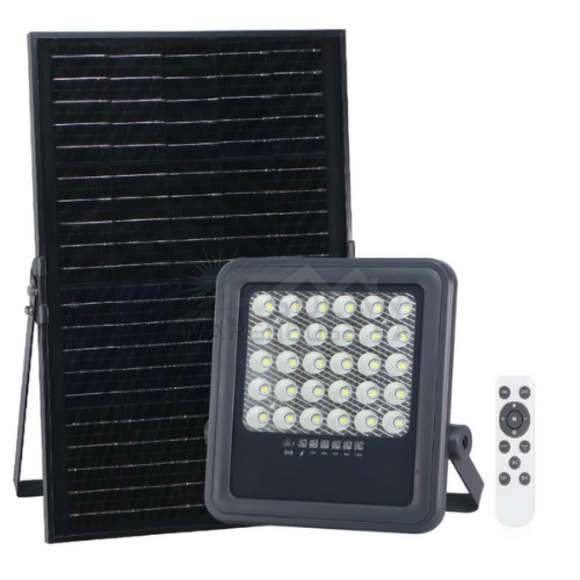 Finnteck 150W Finniteck LED Solar Flood Light Set 1600lm SK-6016