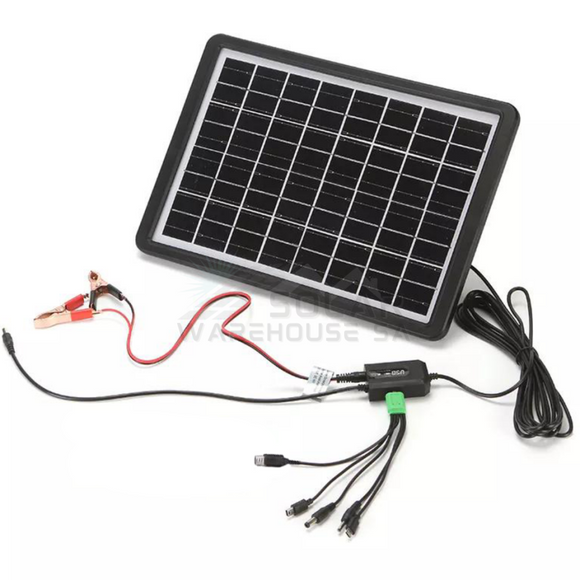 Finnteck - ES0639 Outdoor Solar Emergency Charging Unit 20w Solar Panel