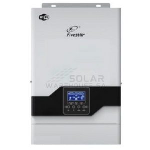 Fivestar 8.5Kva 6.5Kw 48V Pure Sine Hybrid Parallel Solar Mppt Inverter + Wi-Fi Dongle