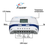 Fivestar Solar Charge Controller 30A PWM 12/24V