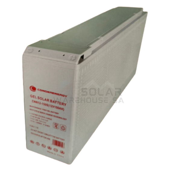 Gel Battery 150 Ah 12V Conderenergy Slim Line German Technology