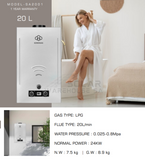 GenX Smart Gas Geyser 20L
