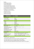 Greenrich 5Kwh Up5000 (7500W/4960Wh) Lithium-Iron Battery