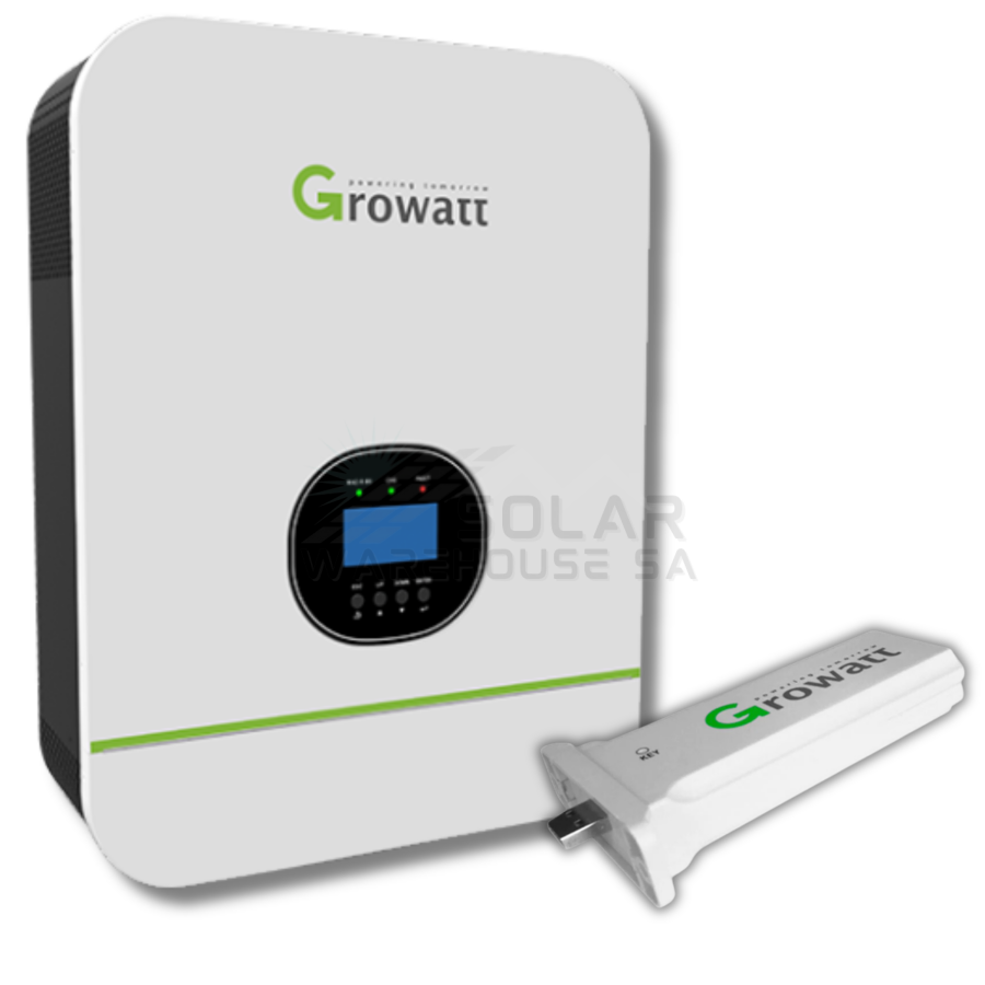 Growatt Hybrid Inverter 24V 3KW Inverter Pure Sine Wave SPF 3000TL HVM ...